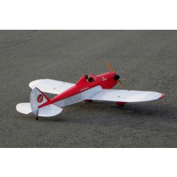 Samolot Fly Baby (klasa 50 EP-GP)(czerwony, 1,6 m rozpiętości) ARF - VQ-Models